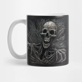 Emerging Nightmare Skeleton Smiles Mug